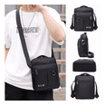 thumbnail image 3 of Bolso Mensajero y Billetera Malubero Bolso Bandolera Negra, 3 of 4