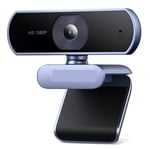 USB Webcam 1080P HD Mini Webcam pour ordinateur portable Caméra Web Dual Microphones , Facile à utiliser