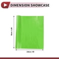 thumbnail image 4 of Envoltura Protectora de Automóvil Verde Brillante Unique Bargains 1.6ft x 5ft Cubierta de Vinilo Exterior Interior 5.5mil 1 Pc Universal, 4 of 7
