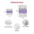 thumbnail image 7 of Purple Grey Abstract Kitchen Dish Towels for Drying Dishes Set of 3, Gradient Geometric Graffiti Modern Art Waffle Weave Microfiber Hand Tea Bathroom Towels Quick Dry & Absorbent Towel 15.7x23.6, 7 of 7