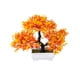 thumbnail image 5 of Advancent Plantas artificiales Pino Simulación Bonsai Árbol pequeño Maceta Hotel en maceta Type4 NO4, 5 of 6