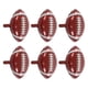 thumbnail image 3 of Globos de cumpleaños, 6 piezas de globos de fútbol, globos de aluminio para fiesta, globos de fútbol, valor inmejorable, 3 of 14
