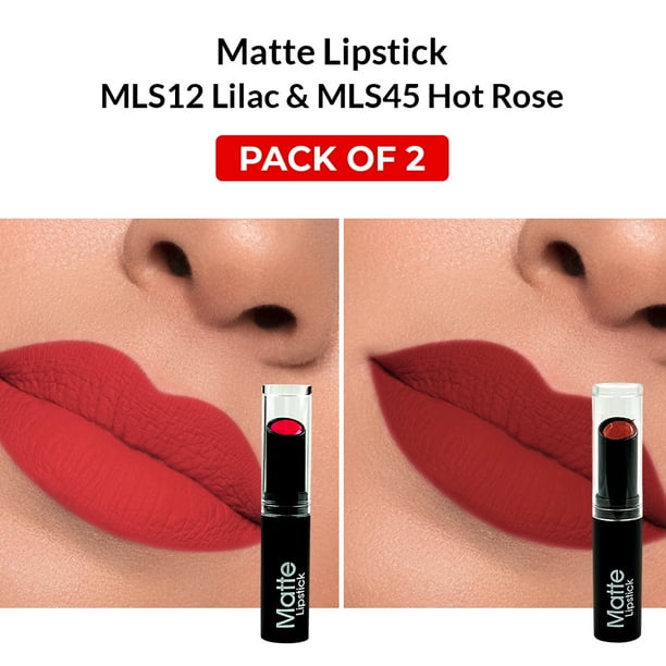 Afrika Niet verwacht converteerbaar Ebo Matte Finish Lipstick Waterproof Long Lasting Mls100 Peach & Mls26 Dark Pink (Pack Of 2 ) - Walmart.com Afrika Niet verwacht converteerbaar Ebo Matte Finish Lipstick Waterproof Long Lasting Mls100 Peach & Mls26 Dark Pink (Pack Of 2 ) - Walmart.com