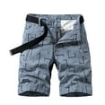 thumbnail image 1 of Owordtank Mens Casual Cargo Shorts with Pockets, 1 of 3