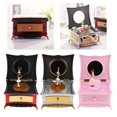 thumbnail image 3 of destyer Music Jewelry Box with Musical Jewelry Drawer Jewelry Storage Case Storage Case with Dancing Girl Red, 3 of 9
