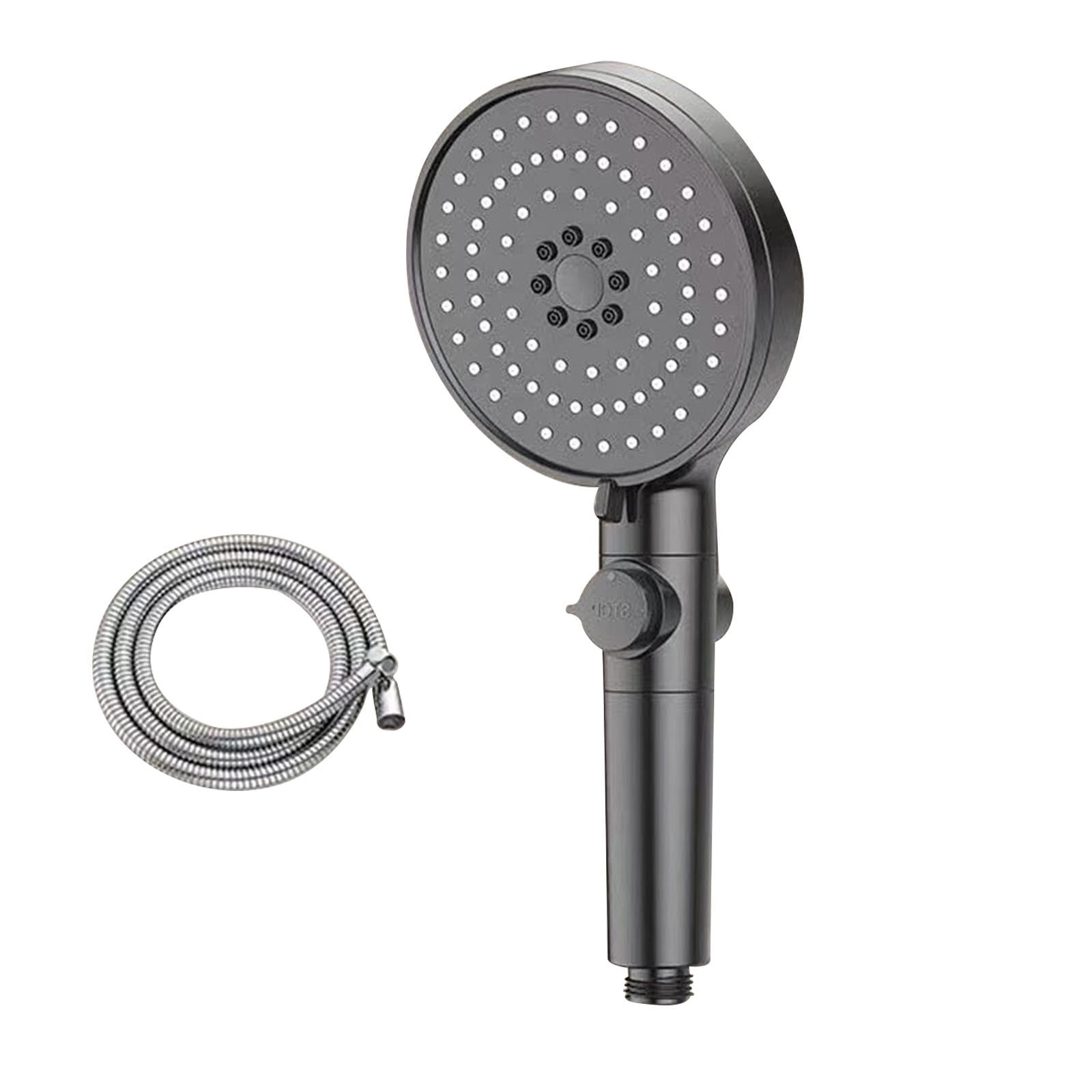 Dvkptbk Necklace Multi-Functional High Pressure Shower Head with 5 Modes,Hand Sprinkler Bathroom Accessories