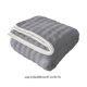 thumbnail image 3 of Poncho de franela para cama pequeña de 120x200cm, tejido de punto, almohada para las rodillas, suave y cómodo, ideal para la oficina, el dormitorio, la decoración del hogar, tela gruesa,, 3 of 9
