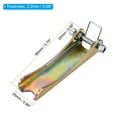 thumbnail image 2 of 95mm Hook Safety Latch Kit, Metal Clevis Hook Towing Receiver Hitch Replacement, Zinc Plating, 2 of 6