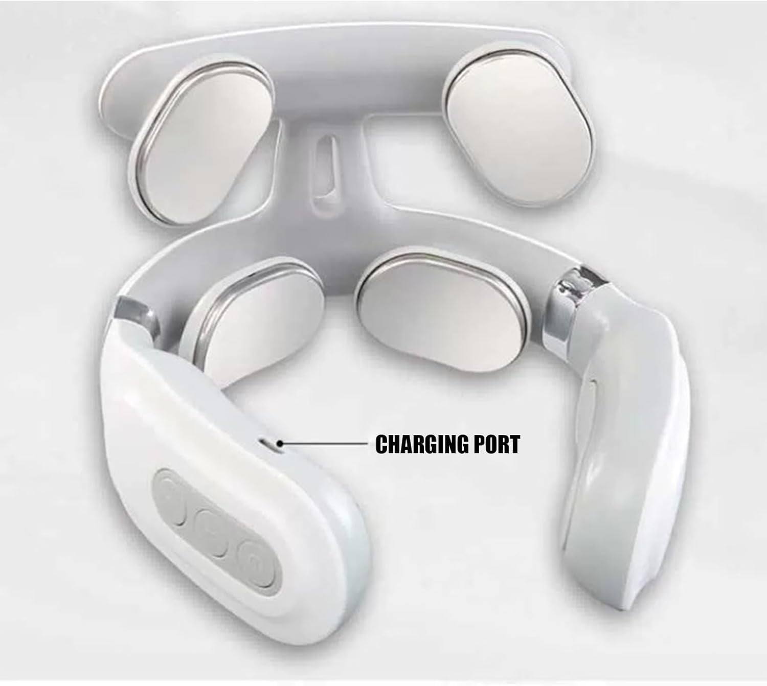 Neuropulse - Neck Massager, Portable Neck Massager Rechargeable for Men Women, Deep 3D Kneading