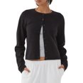thumbnail image 1 of SUNSIOM Cardigan Uni pour Femmes Manches Longues Col Rond Boutonné Pull Tricoté, 1 of 7