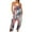 Red-C, variant on Virmaxy Womens Overalls Fashion Women Sleeveless Printed Cold Shoulder Vest Casual Pachwork Jumpsuit Wide Leg Overalls For Women Loose Fit Navy XS
