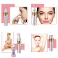 thumbnail image 3 of Vogacara Afeitadora eléctrica 4 en 1 para mujer, cortadora de pelo de nariz recargable por USB, afeitadora de cejas, afeitadora facial para mujer, Pinceles de maquillaje y herramientas Vogacara CE006478-00, 3 of 6