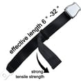 thumbnail image 4 of Airplane Seat belt Extender with E11 6-32 inches Adjustable, 4 of 5