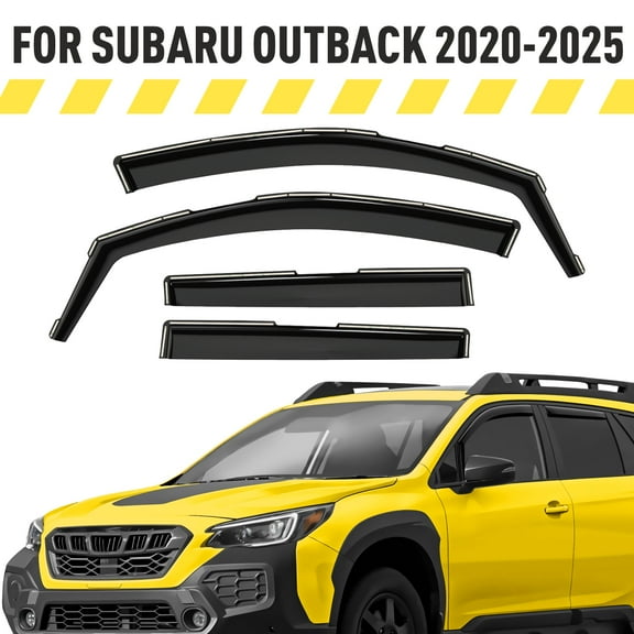 AEROGUYS Extra Durable Window Deflectors In-Channel Window Visors Rain Guards Fit for Subaru Outback 2020-2025, Sun Visors, Wind Vent Visors, vent shades, Car Accessories - 4 pcs. AG0774
