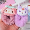 thumbnail image 2 of Sanrio-Diadema de dibujos animados Kuromi My Melody para niña, Pompón, Cinnamoroll, accesorios para el cabello, tocado de felpa, regalo de cumpleaños, 2 of 4
