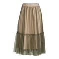 thumbnail image 5 of Time and Tru Women's Tiered Skirt, 5 of 5
