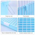 thumbnail image 4 of Langgg Rabbit Litter Small Animal Litter Potty Trainer Plastic Corner Box Toilet, 4 of 6