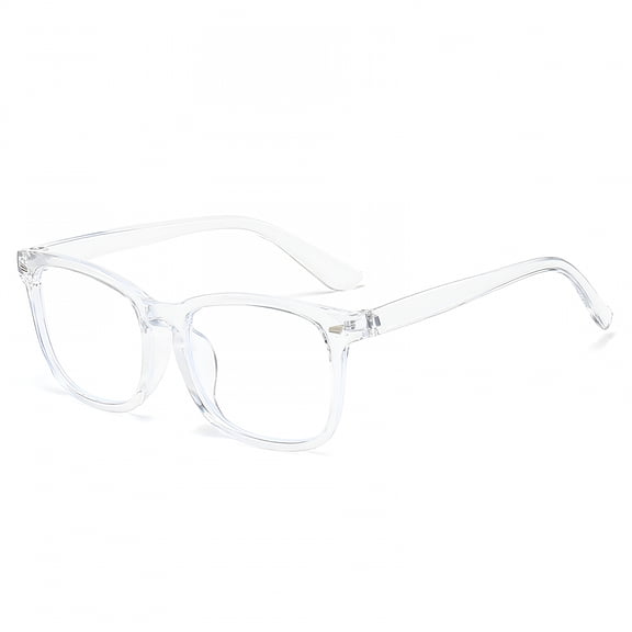 GJX Photochromic Clear Cycling Glasses,Blue Light Blocking Computer Glasses,Zero Power Non-Prescription Eyewear for Men Women Daily Driving