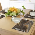 thumbnail image 4 of Ambesonne Fall Place Mats Set of 4, Roadway Mountains Travel, Standard Size, Multicolor, 4 of 6