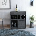 thumbnail image 5 of Smokey Oak Bar Cabinet with One Door Panel, 5 of 7