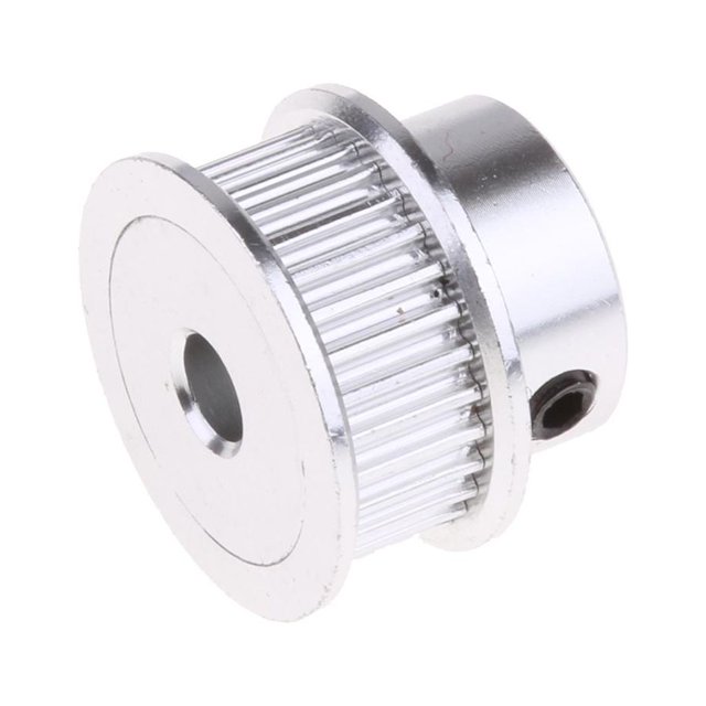 Polea de distribución GT2 de 30 dientes para correa de 6 mm, piezas de impresora 3D, diámetro interior de 5/8 mm 5 mm