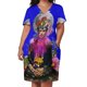 thumbnail image 3 of Bebí para ahogar mis penas, pero esas malditas criaturas aprendieron a nadar. Vestido holgado con bolsillos, vestidos de mujer, verano 2025., 3 of 7