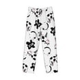 thumbnail image 4 of Disketp Cute Cow And Milk Stains Men'S Pajama Pants - Ultra Soft Fleece Sleep And Lounge Pants (Size: S-Xxl), 4 of 9