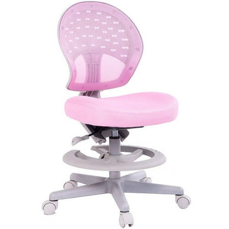 Kids Desk Chair Height Adjustable With Footrest And Back Support