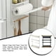 thumbnail image 5 of Soporte para nevera Advancent organizador de cocina estante de Almacenamiento multiusos Blanco, 5 of 6