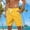 Orange, variant on LIBRCLO Mens Beach Shorts Quick Dry Swim Trunks Bee Festival Prints Bathing Suits Lightweight Breathable Swimsuit Summer Board Shorts Swimwear Yellow 5XL