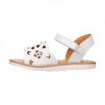 thumbnail image 3 of Sandalia Juvenil Niña Casual Blanco Tipo Piel Cómodas blanco 17 Incógnita 031B00, 3 of 5