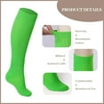 thumbnail image 3 of Women Slouch Socks 3 Pairs Extra Long Cotton Knit Knee High Thick Scrunch Socks Size 5-11, 3 of 6