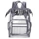 thumbnail image 1 of Mochila transparente de gran capacidad de PVC, mochila escolar, bolsa de playa, bolsa impermeable Wmkox8yii jkg4892, 1 of 7