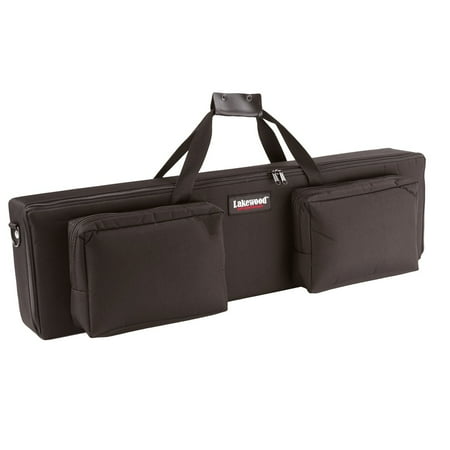 Lakewood Soft-Sided Hard Ice Rod Caddy - MEDIUM - Black