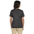 thumbnail image 2 of LAT - Women's V-Neck Premium Jersey Tee - 3587, 2 of 2