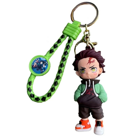 Demon Slayer: Kimetsu No Yaiba Keychain Key Ring Cartoonish And Cute Pendants Key Rings As Accessories Keys And Bag Packaging Ornaments