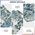 thumbnail image 6 of FORMRS Kids Pajama Pants with Pockets Size 11-12Y Boys Lounge Sleep Bottoms, Green Flourishing Garden, 6 of 8