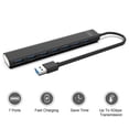 thumbnail image 4 of HUB USB Irfora 7 puertos USB 3.0 / 2.0 HUB Splitter Hasta 5Gbps Separador USB3.0 de alta velocidad USB HUB Transmisión de datos Carga segura para PC portátil Irfora HUB USB, 4 of 5
