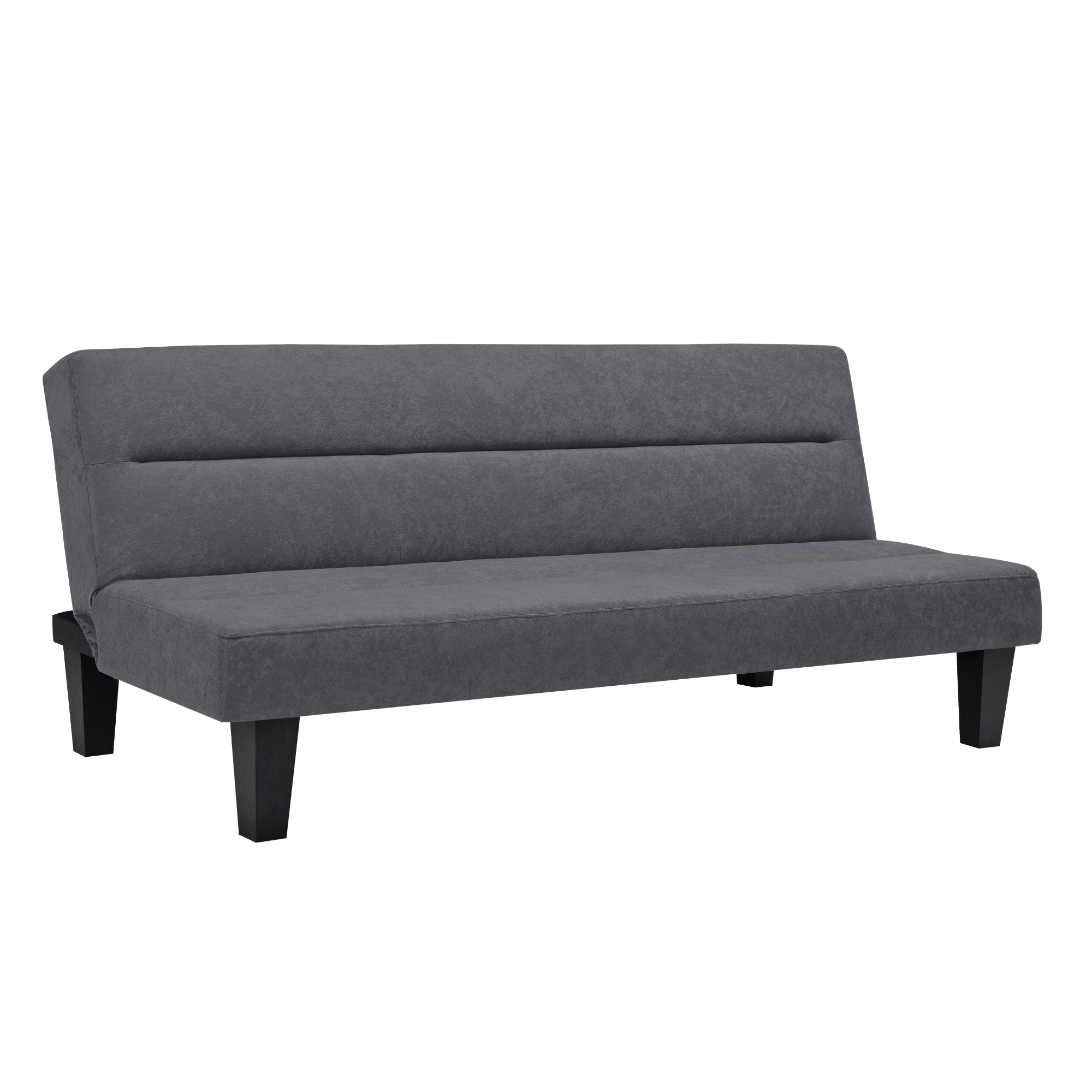 DHP Kebo Futon with Microfiber Cover, Gray Microfiber - image 4 of 14