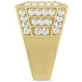 thumbnail image 3 of Pompeii 3Ct Diamond Men's Cluster Anniversary Wedding Ring in 10k Yellow Gold (H,I1-I2), 3 of 3
