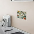 thumbnail image 5 of Yayeee Toggle Light Switch Wall Plate 2-Gang 4.56"x4.48" Decorative Outlet Cover, Green Floral Pattern, 5 of 7