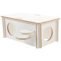 Nest House Winter Mice Cage Guinea Pig House Toy Hideout Accessories Hamster Cave Hut Mini Cage Rabbit Winter Tent Wooden