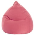 thumbnail image 1 of Gouchee Home Easy Collection Fauteuil Poire Contemporain en Polyester Microfibre Rembourré Rose, 1 of 7