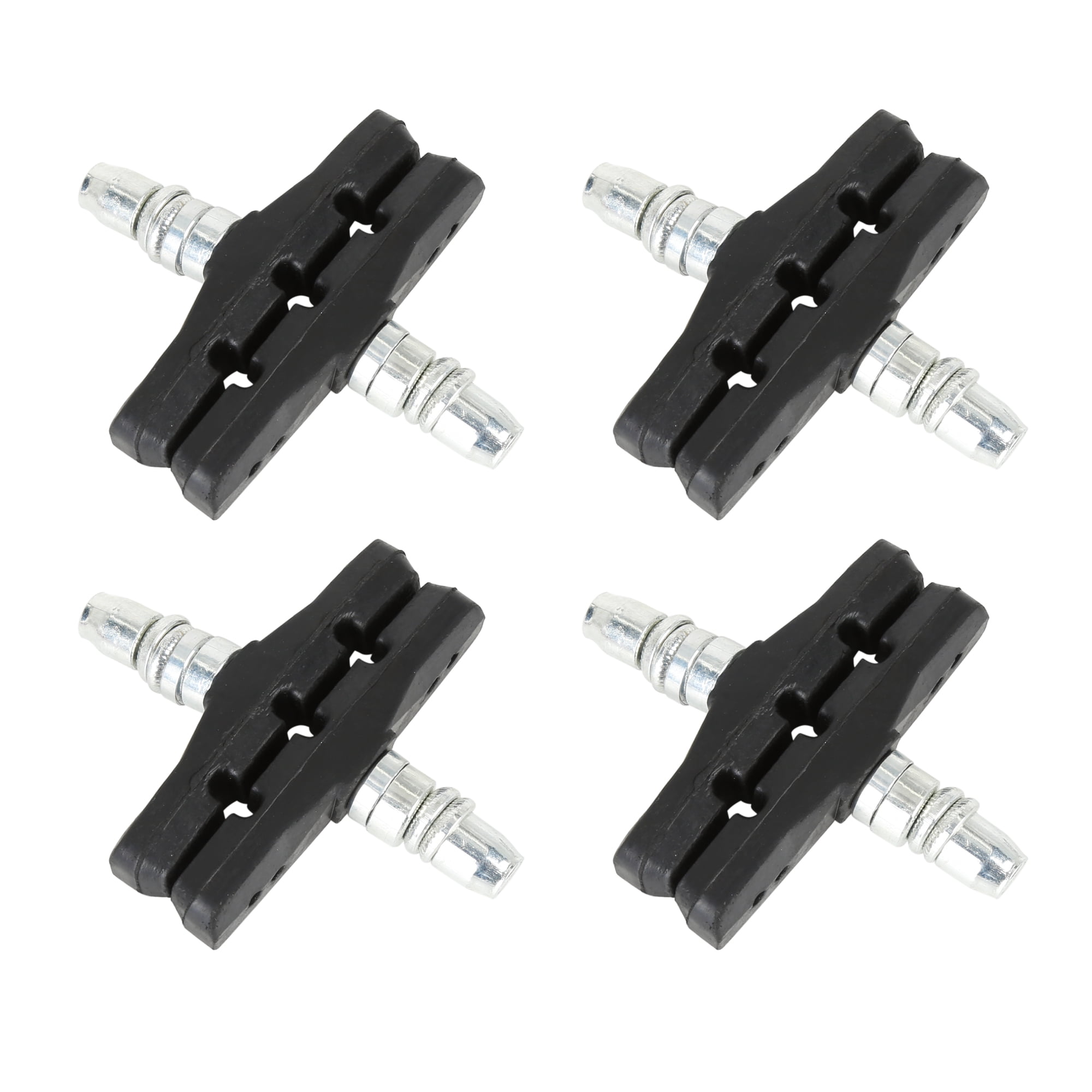4 Pair Bike V Brake Pads Road Mountain Bicycle VBrake Shoes Block 70mm