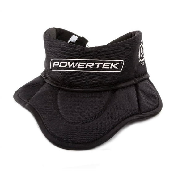 PowerTek V5.0 TEK Ice Hockey Player Protective Neck Guard with Extension - Youth, 8.5" - 12.5"