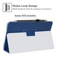 thumbnail image 3 of Funda para tablet MAMA MOUTH Galaxy Tab E 9.6 de cuero PU azul, 3 of 7