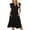 Black, variant on FcBaudy Sleeveless V-Neck Dress,Summer Dresses for Women Solid Dresses For Women Summer Casual Sleeveless Fold Self Tie Front Pleated Mini Sundress Beach Vacation Dress With Pocket Women Dress
