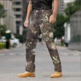 thumbnail image 2 of Breezora Mens Winter Work Pants Fleece Lined Thermal Ripstop Cargo Trousers with Pockets Windproof Warm for Outdoor Tactical Activities XL Size Rose Gold, 2 of 5
