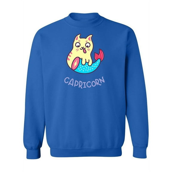 Capricorn Cat Design. Sweatshirt Women -Image by Shutterstock, Female Medium