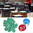 thumbnail image 3 of 100pcs Beehive Tag Waterproof Identification Round 1-100 Numbered Mark Label Beekeeping Supplies, 3 of 4